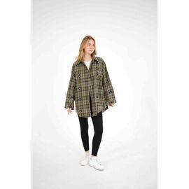 Фотография Рубашка женская 7855 khaki р.one size "Little Secret" недорого оптом от прямого поставщика