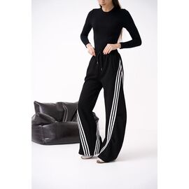 Фотография Штаны спортивные женские 9927 black р.M-XL "Little Secret" недорого оптом от прямого поставщика