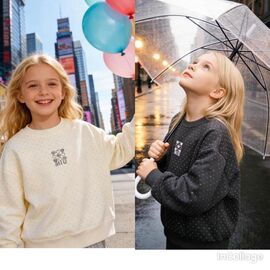 Фотография Свитер детский на девочку 5833 beige р.120-170 "Fili kids" недорого оптом от прямого поставщика