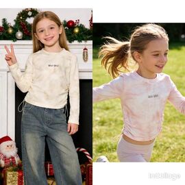 Фотография Свитер детский на девочку 5838 pink р.120-160 "Fili kids" недорого оптом от прямого поставщика