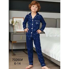 Фотография Пижама детская на мальчика 70260 blue р.6-14 "Fili kids" недорого оптом от прямого поставщика