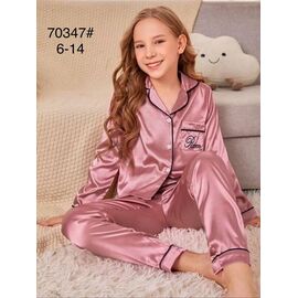 Фотография Пижама детская на девочку 70347 pink р.6-14 "Fili kids" недорого оптом от прямого поставщика