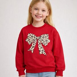 Фотография Свитер детский на девочку FK1572 red р.134-158 "Fili kids" недорого оптом от прямого поставщика