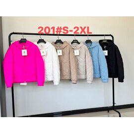 Куртка жіноча зимова 201 l.beige р.S-2XL "Yafeier" недорого оптом від прямого постачальника