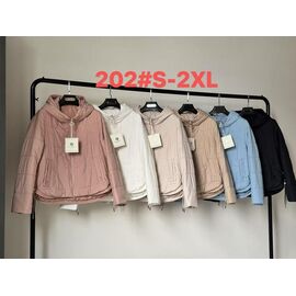 Куртка жіноча зимова 202 d.beige р.S-2XL "Yafeier" недорого оптом від прямого постачальника