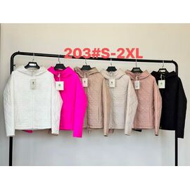Куртка жіноча зимова 203 d.beige р.S-2XL "Yafeier" недорого оптом від прямого постачальника