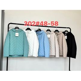 Куртка жіноча зимова 302 white р.48-58 "Yafeier" недорого оптом від прямого постачальника