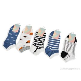 Фотография Носки женские Весна/осень T306 mix (10 шт. р.сетка 37-41) "Textile" недорого оптом от прямого поставщика