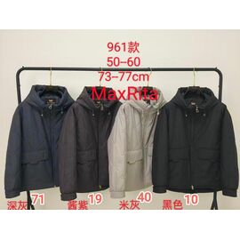 Куртка жіноча зимова 961-10 black р.50-60 "Yafeier" недорого оптом від прямого постачальника