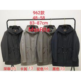 Куртка жіноча зимова 962-65 d.grey р.48-58 "Yafeier" недорого оптом від прямого постачальника