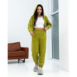 Фотография Костюм спортивный женский тёплый Т6 yellow р.XS-S "AZNA" недорого оптом от прямого поставщика