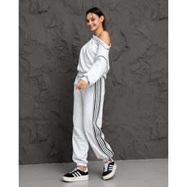 Фотография Костюм спортивный женский тёплый ДП179 l.grey р.XS-L "AZNA" недорого оптом от прямого поставщика