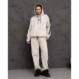 Фотография Костюм спортивный женский тёплый ДП180 beige р.S-XL "AZNA" недорого оптом от прямого поставщика