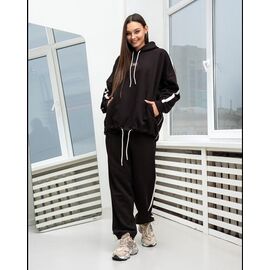 Фотография Костюм спортивный женский тёплый ДП180 brown р.S-XL "AZNA" недорого оптом от прямого поставщика