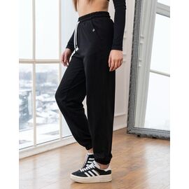 Фотография Штаны спортивные женские Б88 black р.S-XL "AZNA" недорого оптом от прямого поставщика