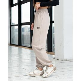 Фотография Штаны спортивные женские Б28 beige р.S-XL "AZNA" недорого оптом от прямого поставщика