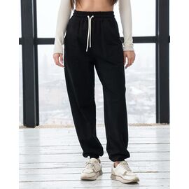 Фотография Штаны спортивные женские Б41 black р.S-XL "AZNA" недорого оптом от прямого поставщика