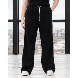 Фотография Штаны спортивные женские Б57 black р.XL-4XL "AZNA" недорого оптом от прямого поставщика
