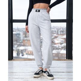 Фотография Штаны спортивные женские Б03 l.grey р.S-XL "AZNA" недорого оптом от прямого поставщика