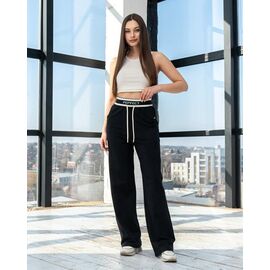 Фотография Штаны спортивные женские Б50 black р.S-XL "AZNA" недорого оптом от прямого поставщика