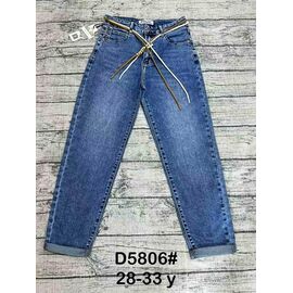 Фотография Джинсы женские D5806 blue р.28-33 "DKNSEL" недорого оптом от прямого поставщика