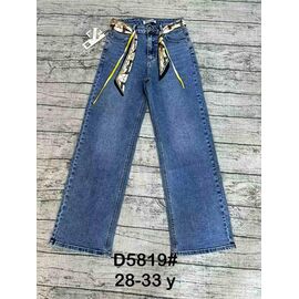 Фотография Джинсы женские D5819 blue р.28-33 "DKNSEL" недорого оптом от прямого поставщика