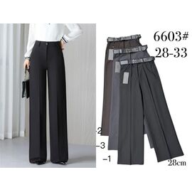 Фотография Брюки женские 6603-3 grey р.28-33 "Immei" недорого оптом от прямого поставщика
