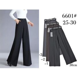 Фотография Брюки женские 6601-1 black р.25-30 "Immei" недорого оптом от прямого поставщика