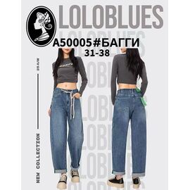 Фотография Джинсы женские A50005 blue р.31-38 "Lolo Blues" недорого оптом от прямого поставщика