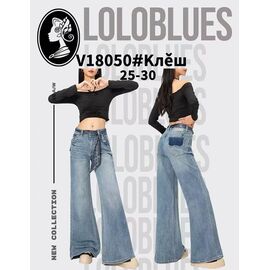 Фотография Джинсы женские V18050 blue р.25-30 "Lolo Blues" недорого оптом от прямого поставщика