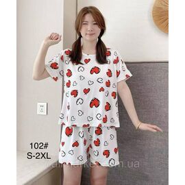 Фотография Пижама женская футболка+шорты р-ры S-2XL "FLOWER" купить недорого от прямого поставщик