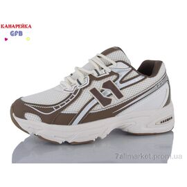 Фотография Кроссовки женские модные Весна/осень Q548-6 (8 пар р.36-41) "GFB-Канарейка" недорого оптом от прямого поставщика