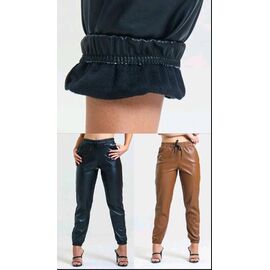 Штани жіночі утеплені 412 brown р.S-2XL "PRENSES" недорого оптом від прямого постачальника