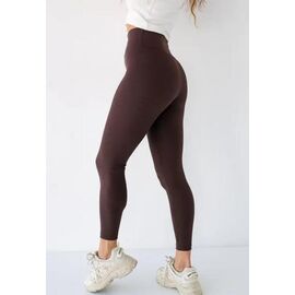 Фотография Лосины женские тёплые 706 brown р.S-2XL "PRENSES" недорого оптом от прямого поставщика