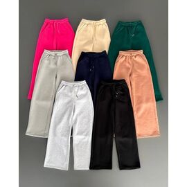 Фотография Штаны спортивные женские тёплые RL1055 yellow р.S-2XL "PRENSES" недорого оптом от прямого поставщика