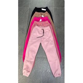 Фотография Штаны спортивные женские тёплые RL1075 d.pink р.S-2XL "PRENSES" недорого оптом от прямого поставщика