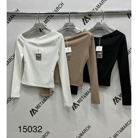 Топ жіночий 15032 black р.XS-L "Met&March" недорого оптом від прямого постачальника