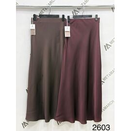 Спідниця жіноча 2603-1 brown р.S-L "Met&March" недорого оптом від прямого постачальника