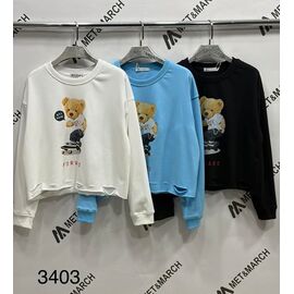 Фотография Свитер женский 3403 white р.one size "Met&March" недорого оптом от прямого поставщика