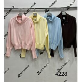 Фотография Кофта женская 4228 yellow р.one size "Met&March" недорого оптом от прямого поставщика