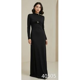 Фотография Платье женское 4601-1 black р.XS-L "Met&March" недорого оптом от прямого поставщика