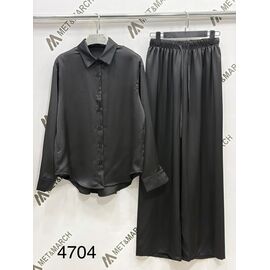 Фотография Костюм женский 4704 black р.S-L "Met&March" недорого оптом от прямого поставщика