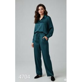 Фотография Костюм женский 4704 green р.S-L "Met&March" недорого оптом от прямого поставщика