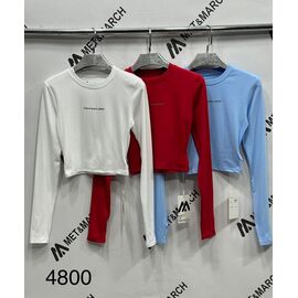 Топ жіночий 4800 white р.XS-L "Met&March" недорого оптом від прямого постачальника