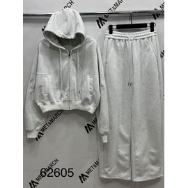 Фотография Костюм спортивный женский тёплый 62605 l.grey р.S-L "Met&March" недорого оптом от прямого поставщика