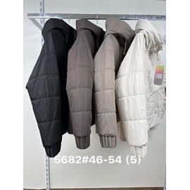 Куртка жіноча демісезонна 5682 d.beige р.46-54 "Jacket" недорого оптом від прямого постачальника