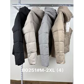 Куртка жіноча демісезонна B0251 grey р.M-2XL "Jacket" недорого оптом від прямого постачальника