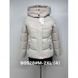 Куртка жіноча демісезонна B0528 l.beige р.M-2XL "Jacket" недорого оптом від прямого постачальника