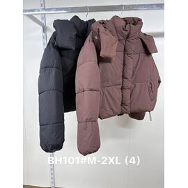 Куртка жіноча демісезонна BH101 brown р.M-2XL "Jacket" недорого оптом від прямого постачальника