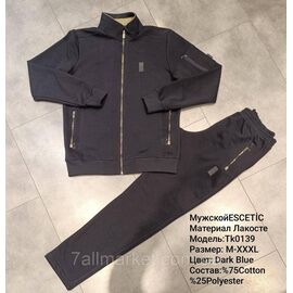 Спортивний чоловічий костюм лакосту ESCETIC розміри M-3XL (3кв) "REMAIN" купити недорого від прямого постачальника